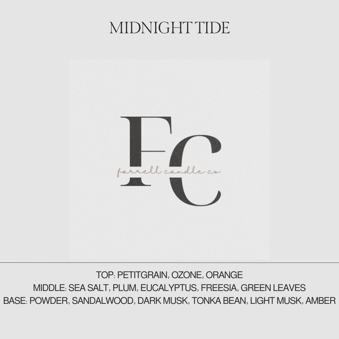 MIDNIGHT TIDE TEALIGHT