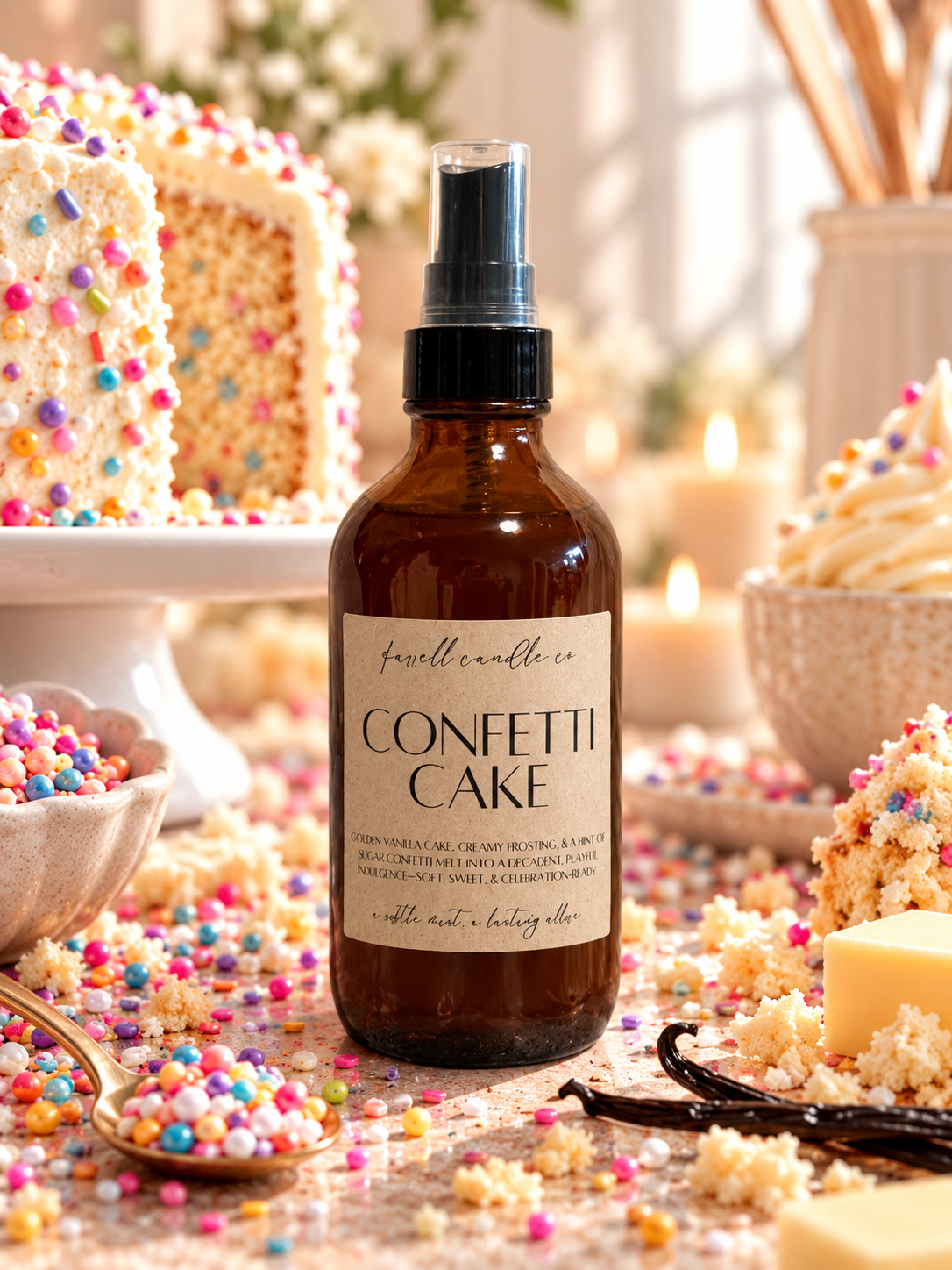 CONFETTI CAKE LINEN SPRAY