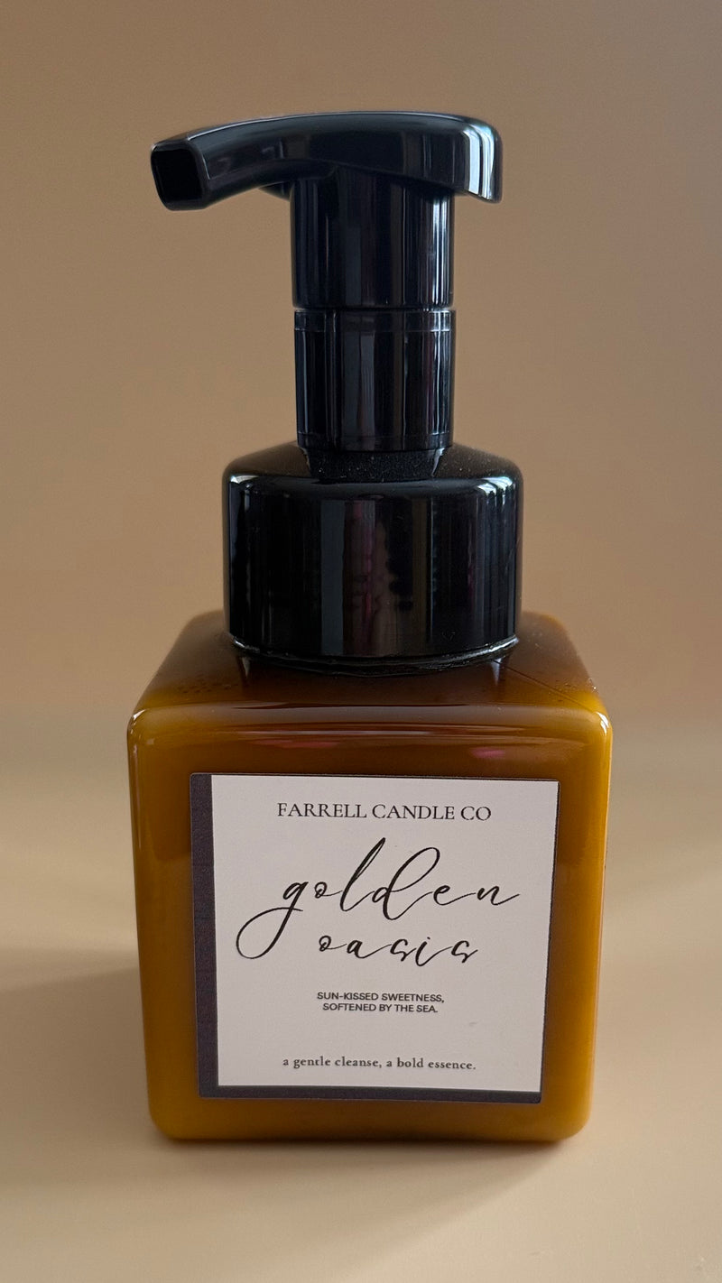 golden oasis foaming hand soap