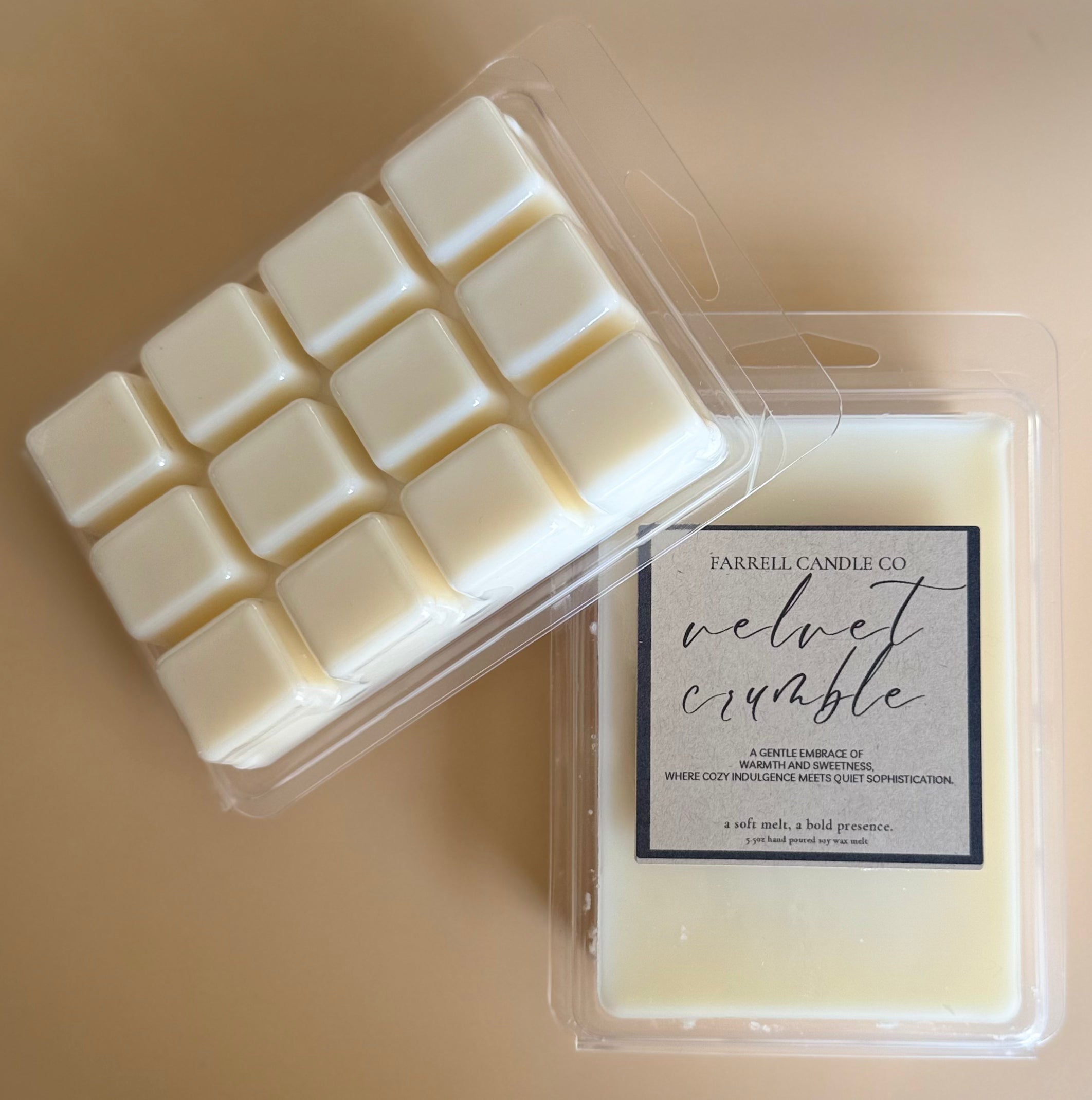 velvet crumble wax melt