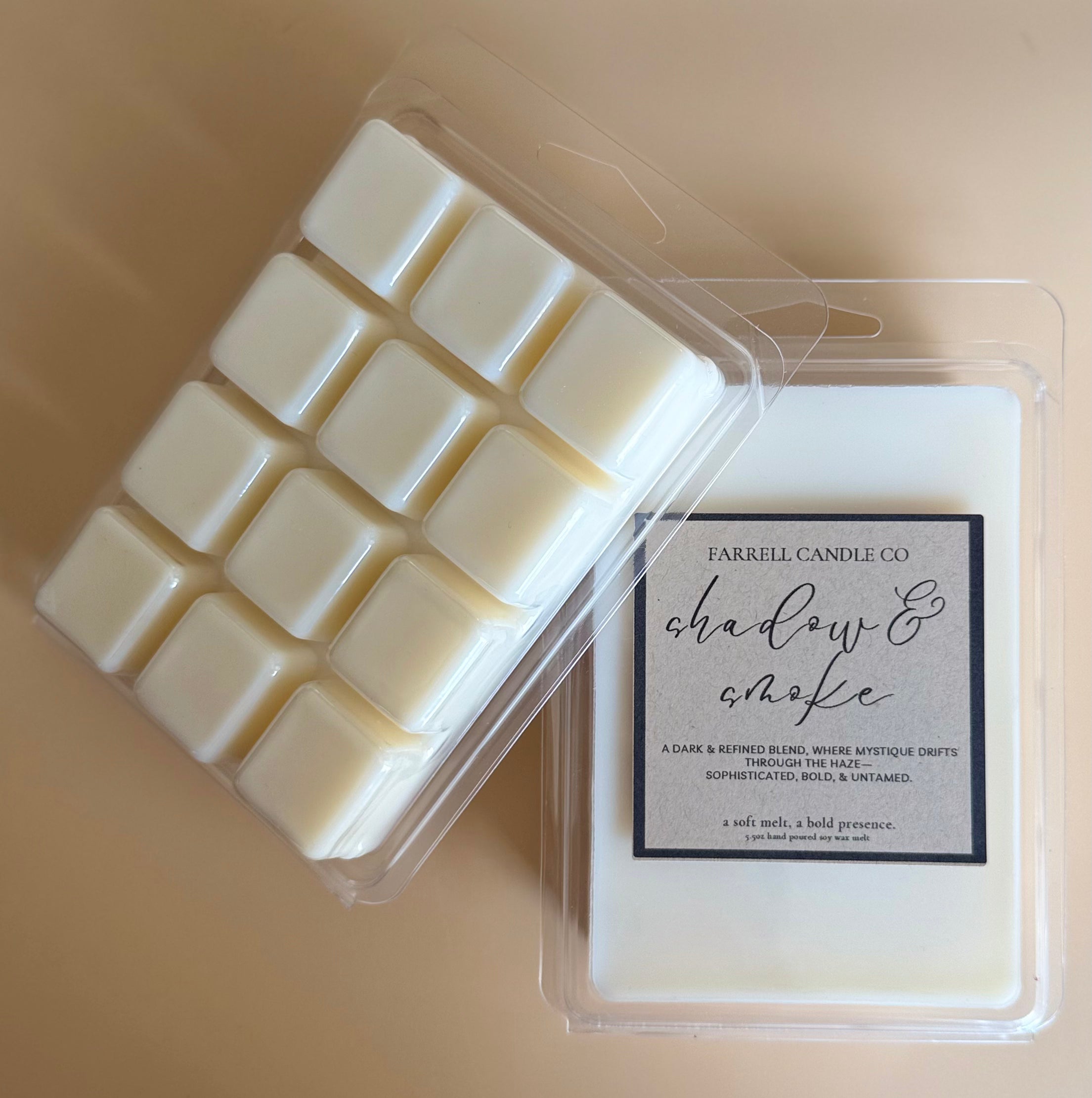shadow & smoke wax melt