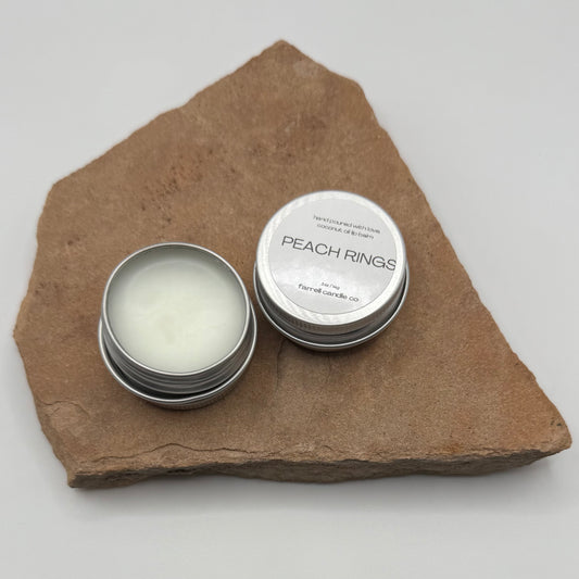 PEACH RING TIN LIP BALM