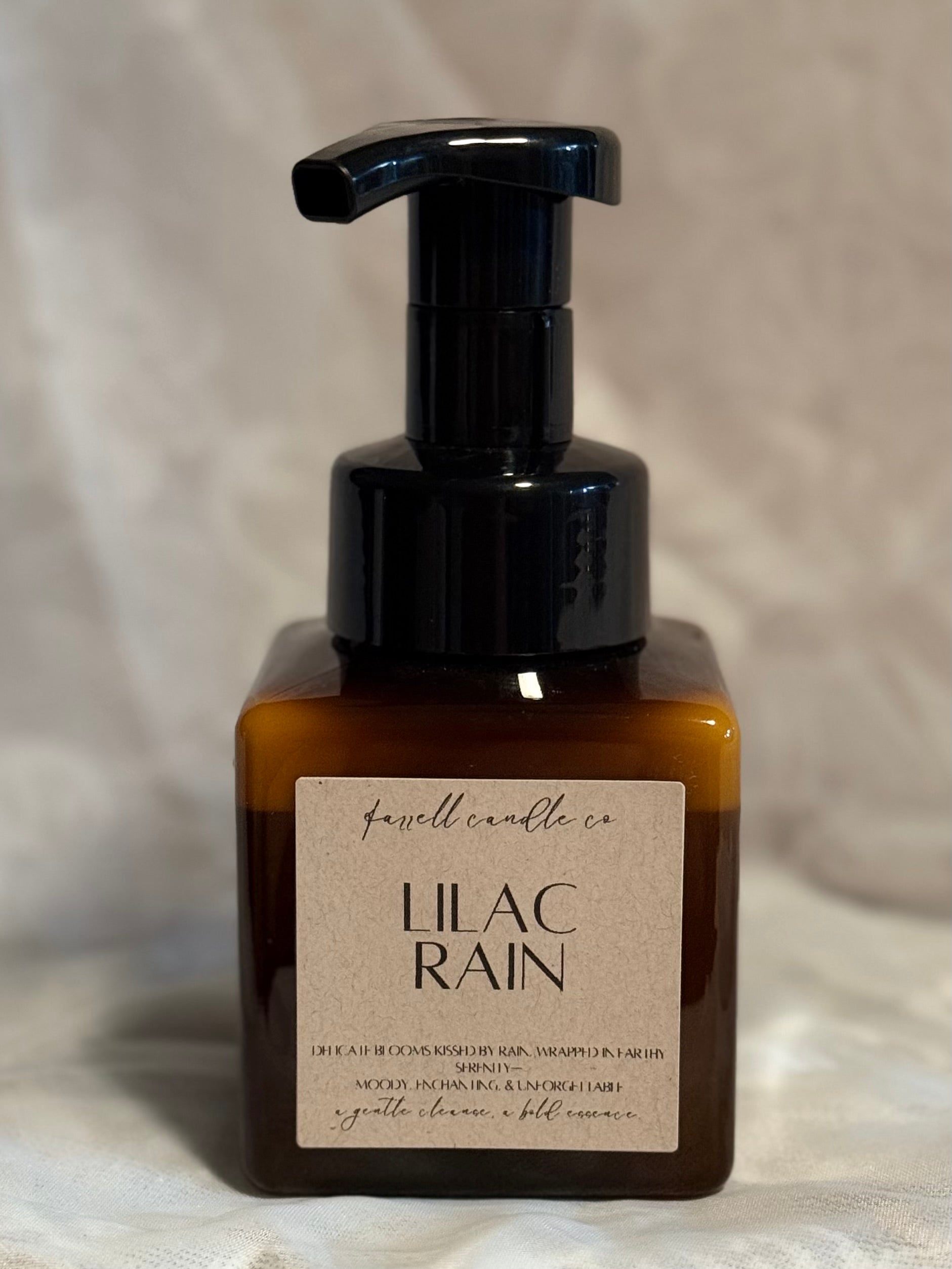 lilac rain foaming hand soap