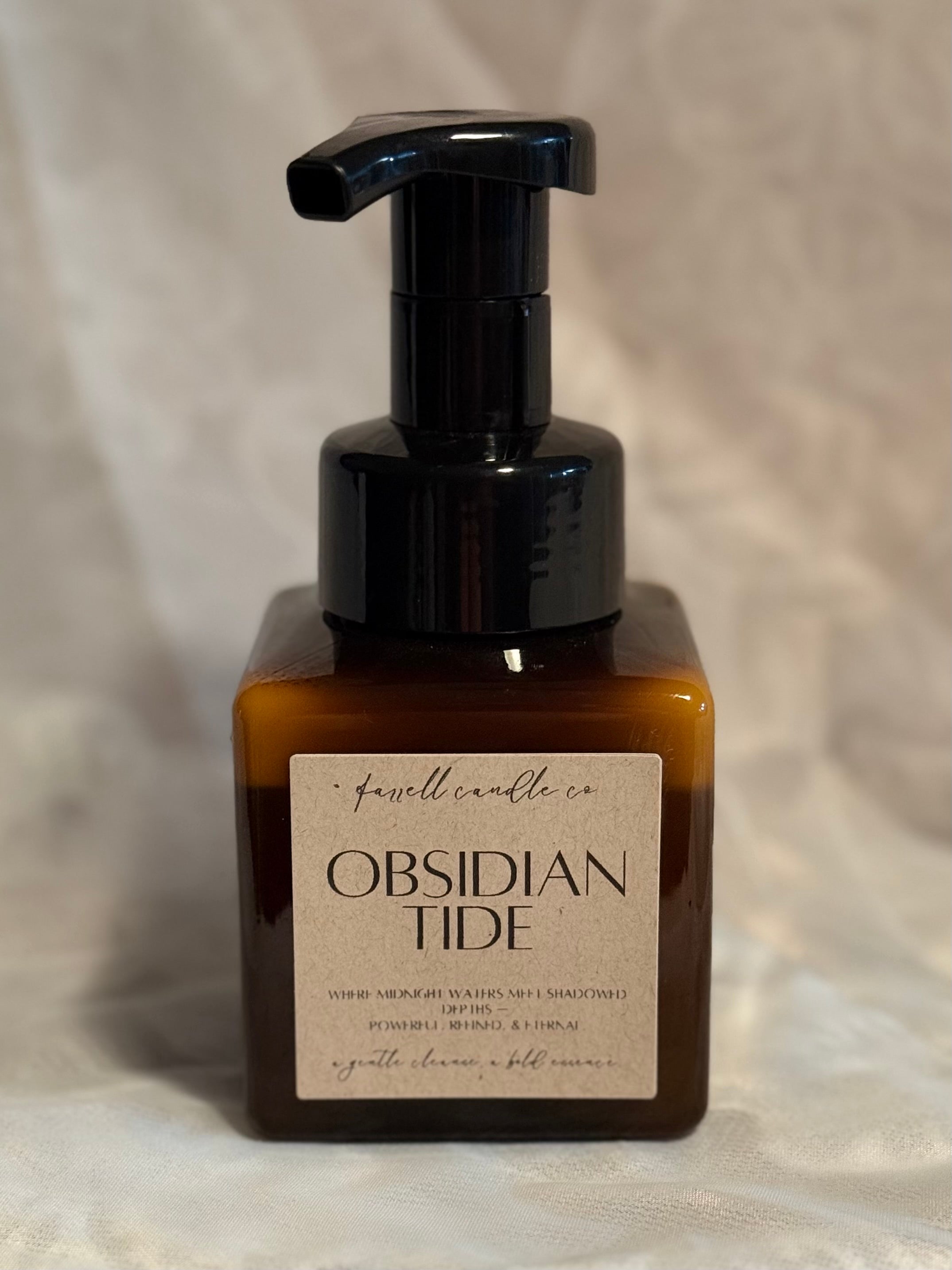 obsidian tide foaming hand soap
