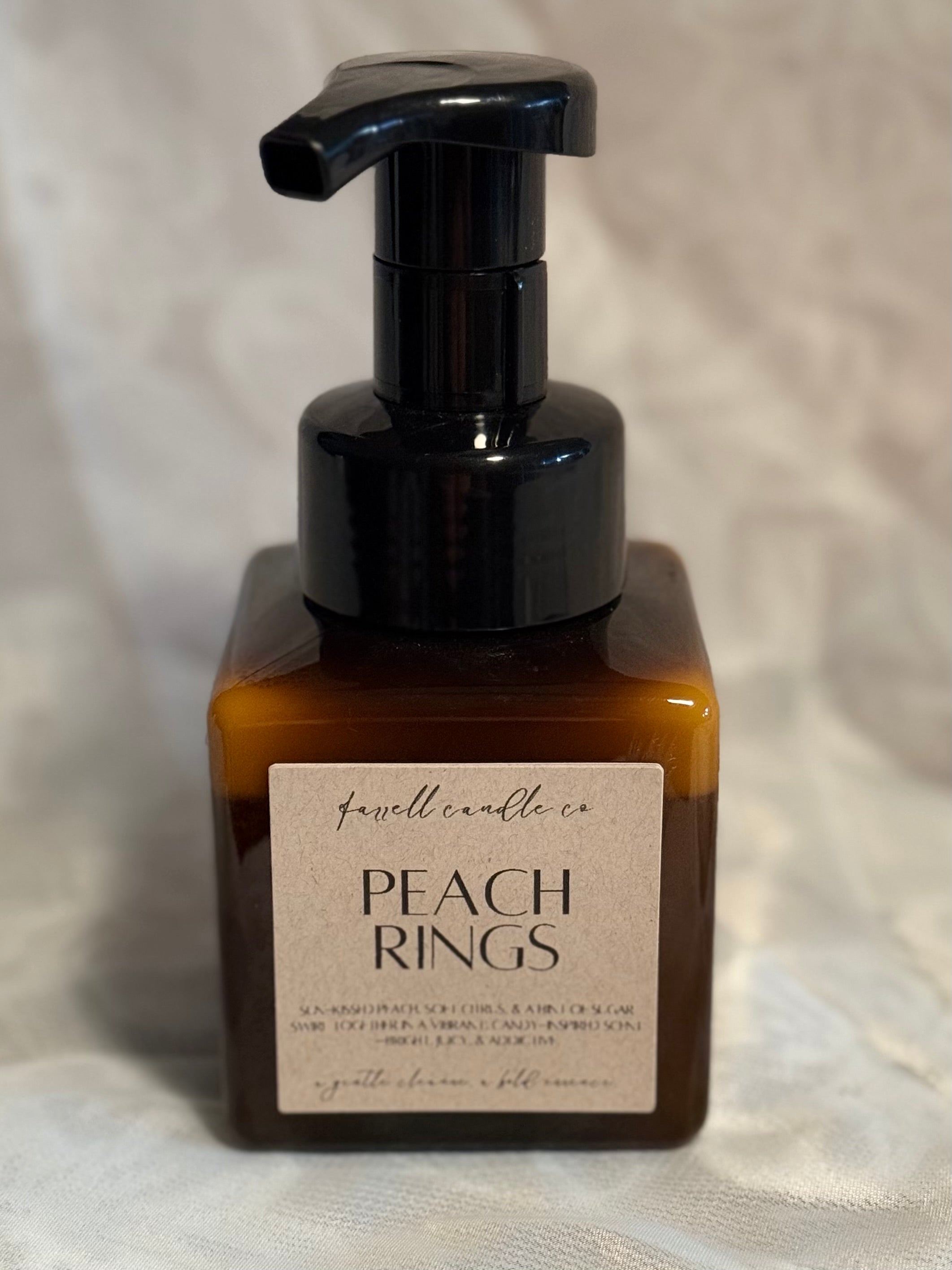peach rings foaming hand soap