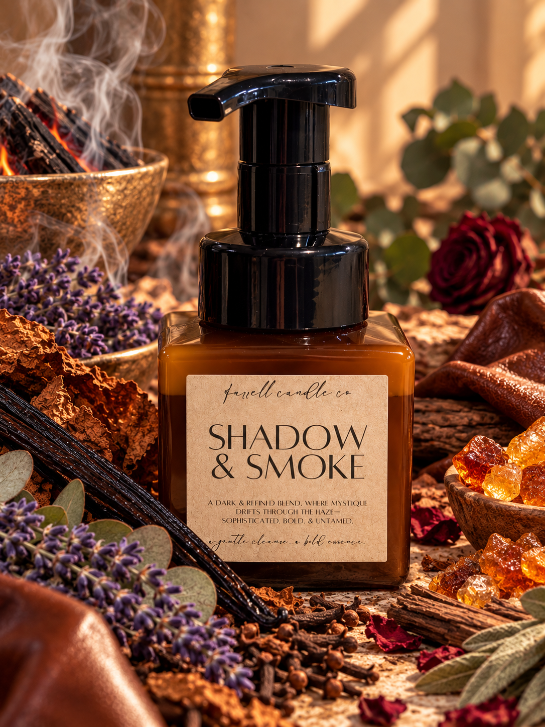 SHADOW & SMOKE FOAMING HAND SOAP