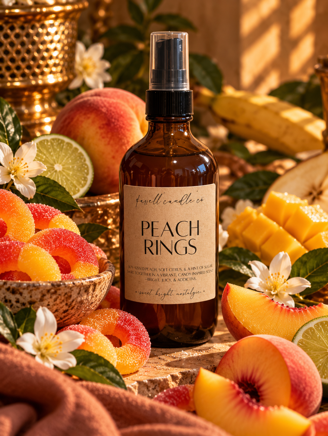 PEACH RINGS LINEN SPRAY