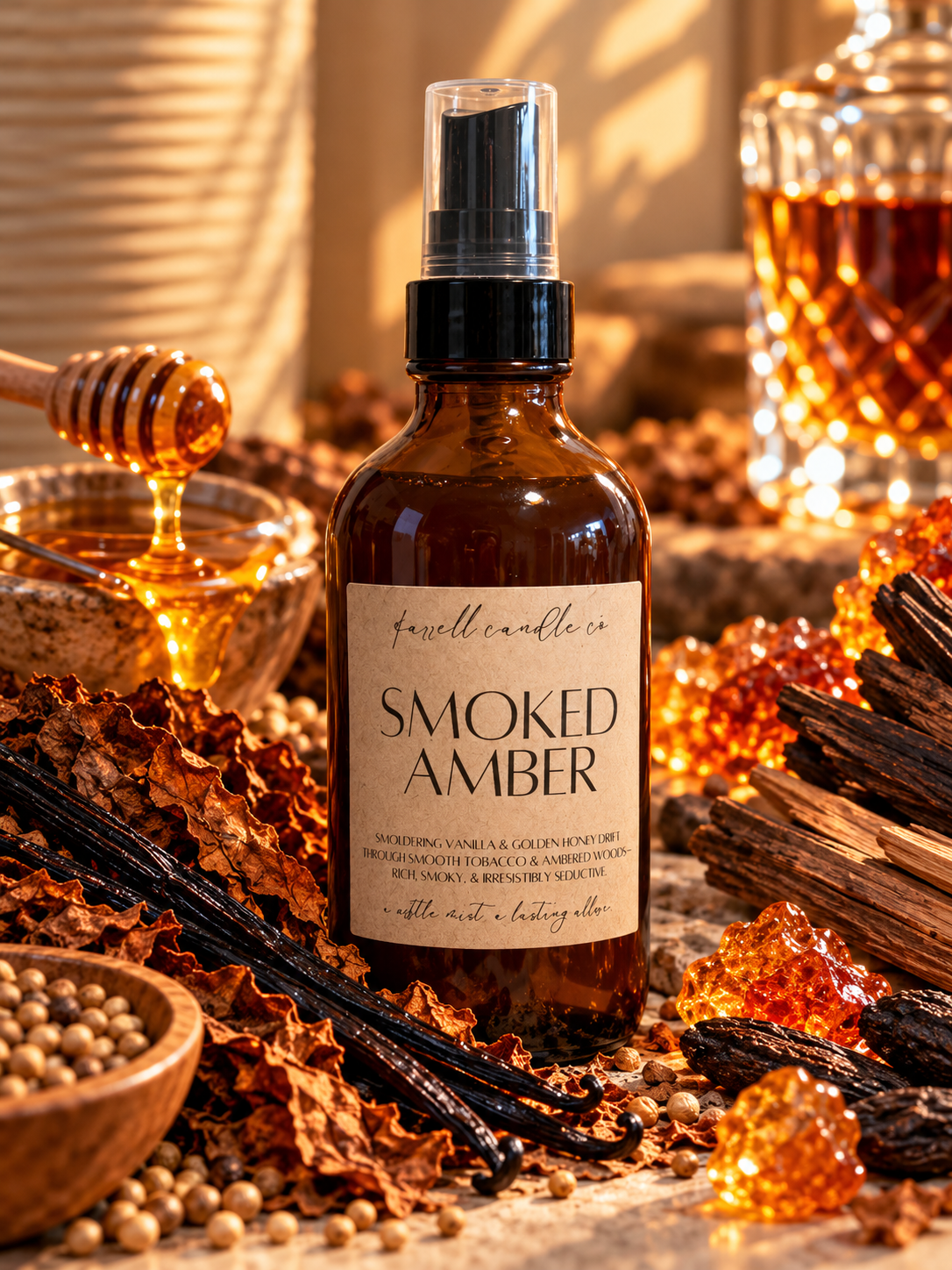 SMOKED AMBER LINEN SPRAY