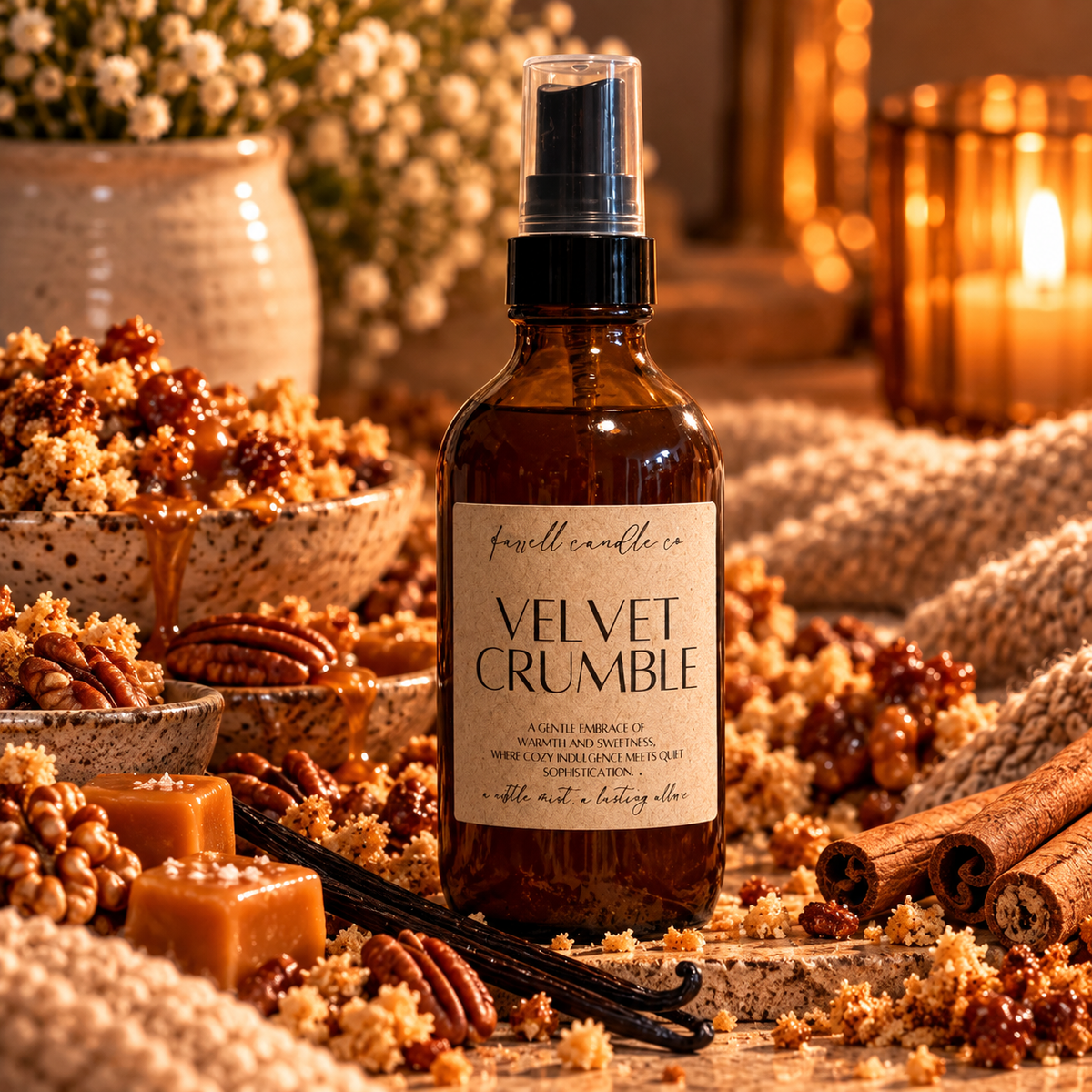 VELVET CRUMBLE LINEN SPRAY